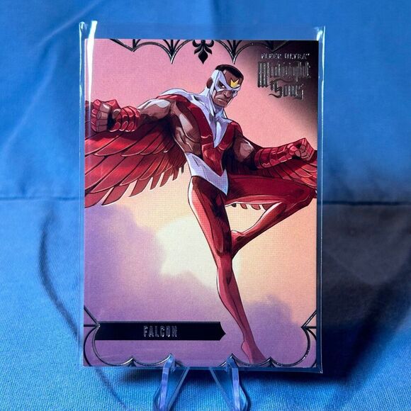 Marvel Fleer Midnight Sons Falcon Card - Picture 1 of 2